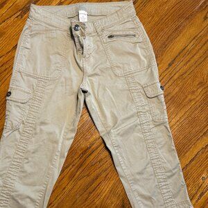 Tan Cropped Pants